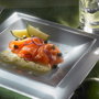 Avet Plato Llano Square Porcelana 25x25 cm (6 Unidades)